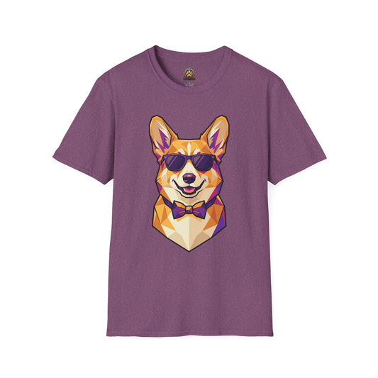 Dapper Corgi Tee - Large Front Print