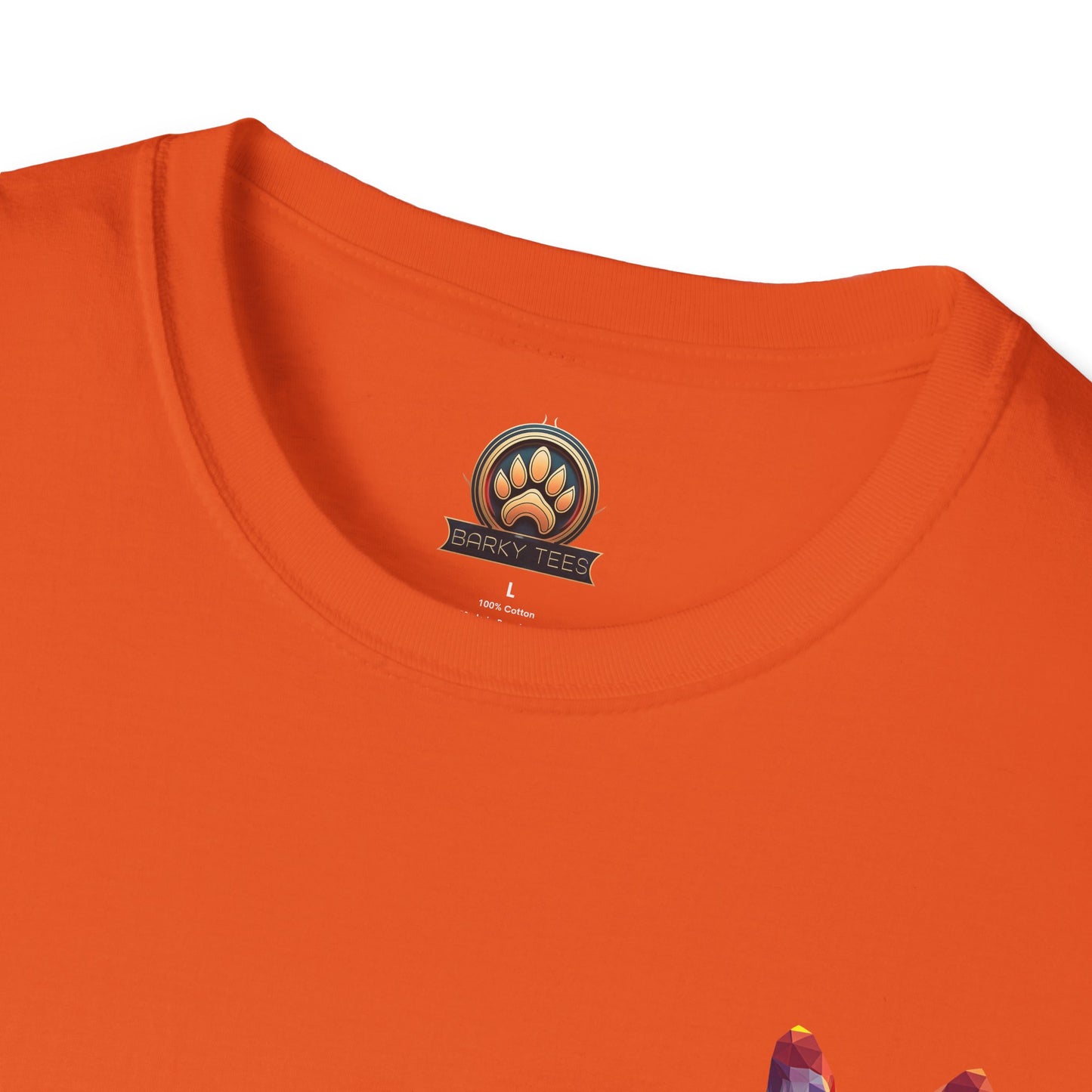 Polygon Style French Bull Dog T-Shirt - Pocket & Large Back Print