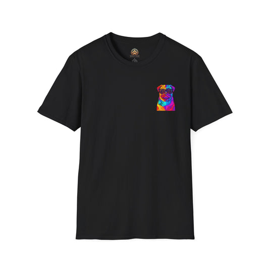 Professor Pug Tee - Pocket & Large Back Print