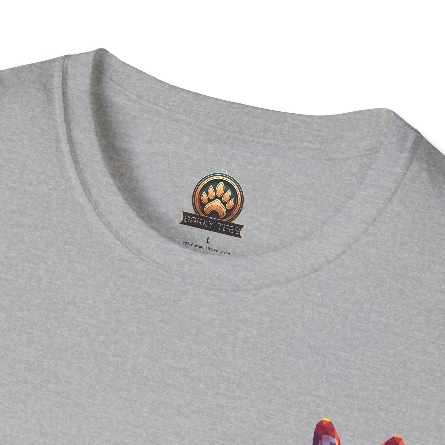 Polygon Style French Bull Dog T-Shirt - Pocket & Large Back Print
