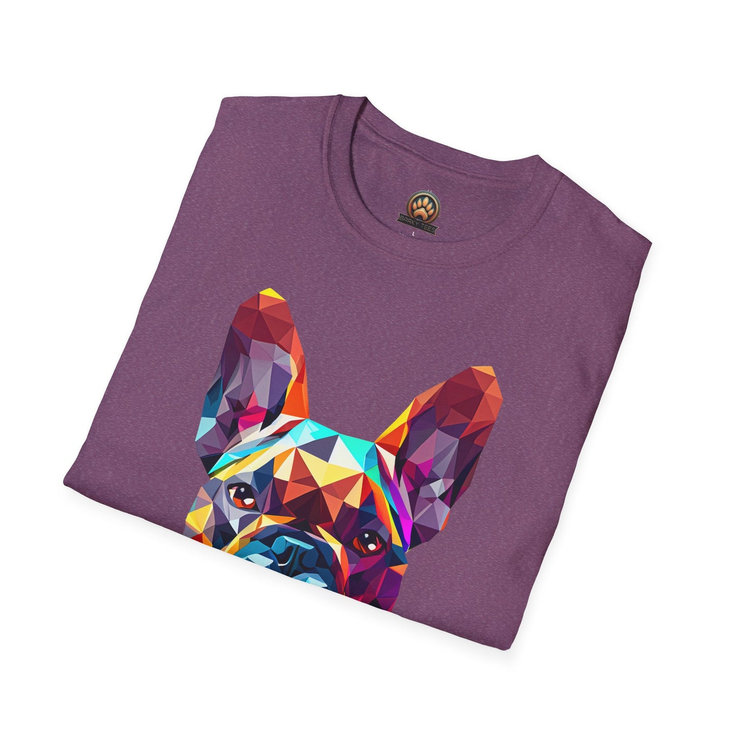 Polygon French Bulldog Tee - Large Front Print