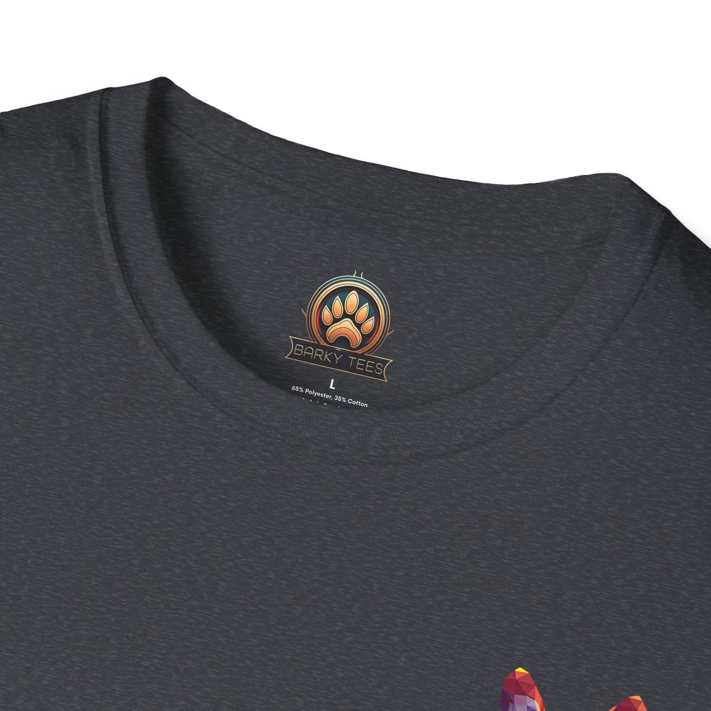 Polygon Style French Bull Dog T-Shirt - Pocket & Large Back Print