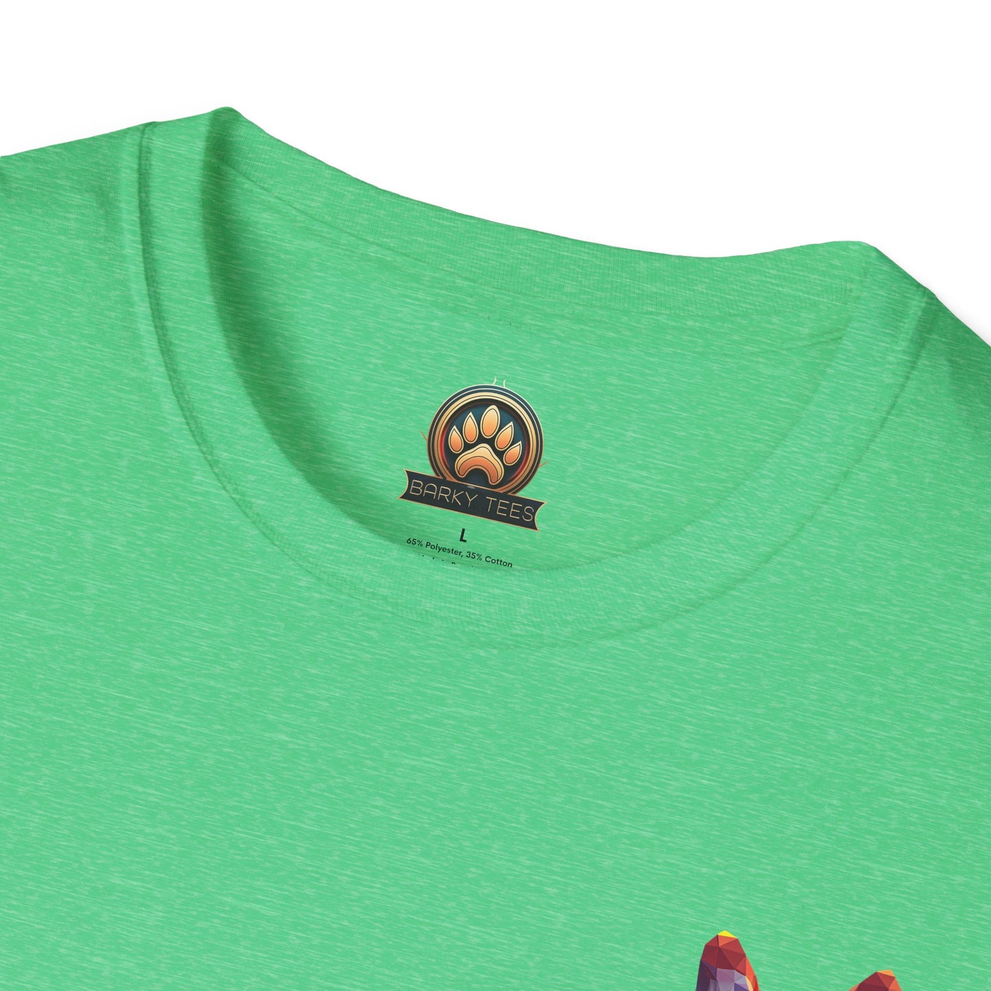 Polygon Style French Bull Dog T-Shirt - Pocket & Large Back Print