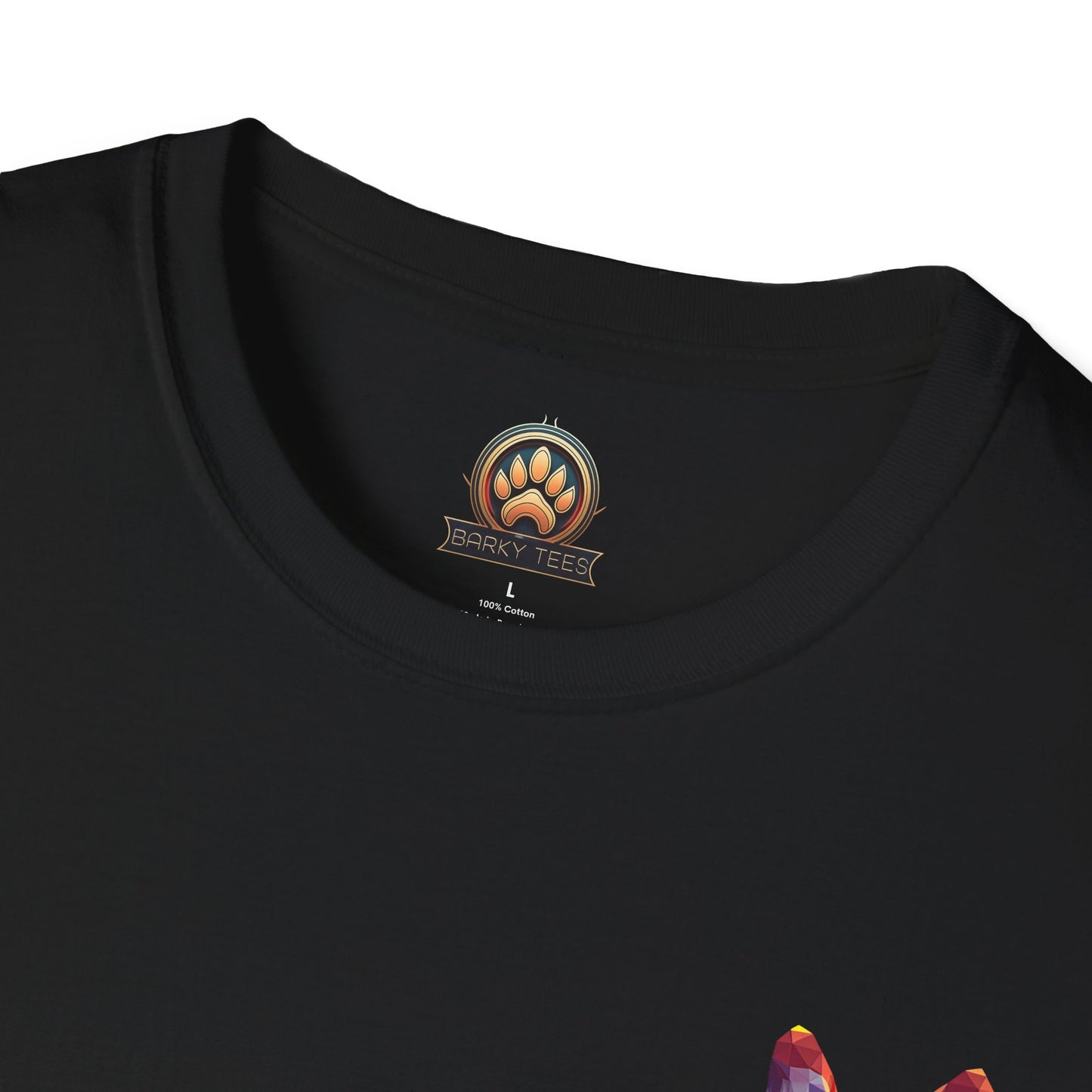 Polygon Style French Bull Dog T-Shirt - Pocket & Large Back Print