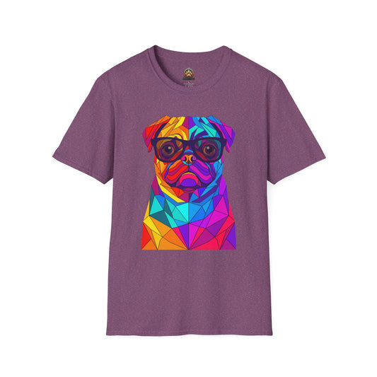 Professor Pug Tee - Large Front Print