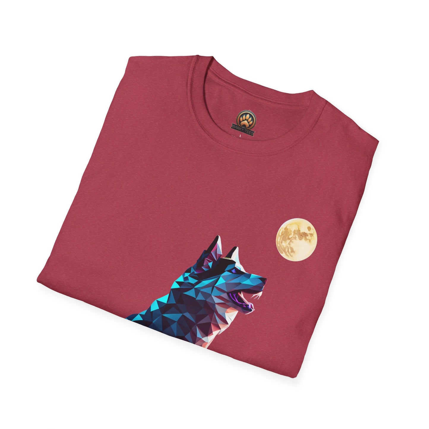 Polygon Alaskan Husky Tee - Large Front Print