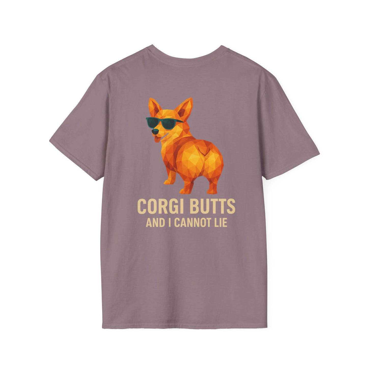 I Like Corgi Butts Tee - Large Front and Back Print