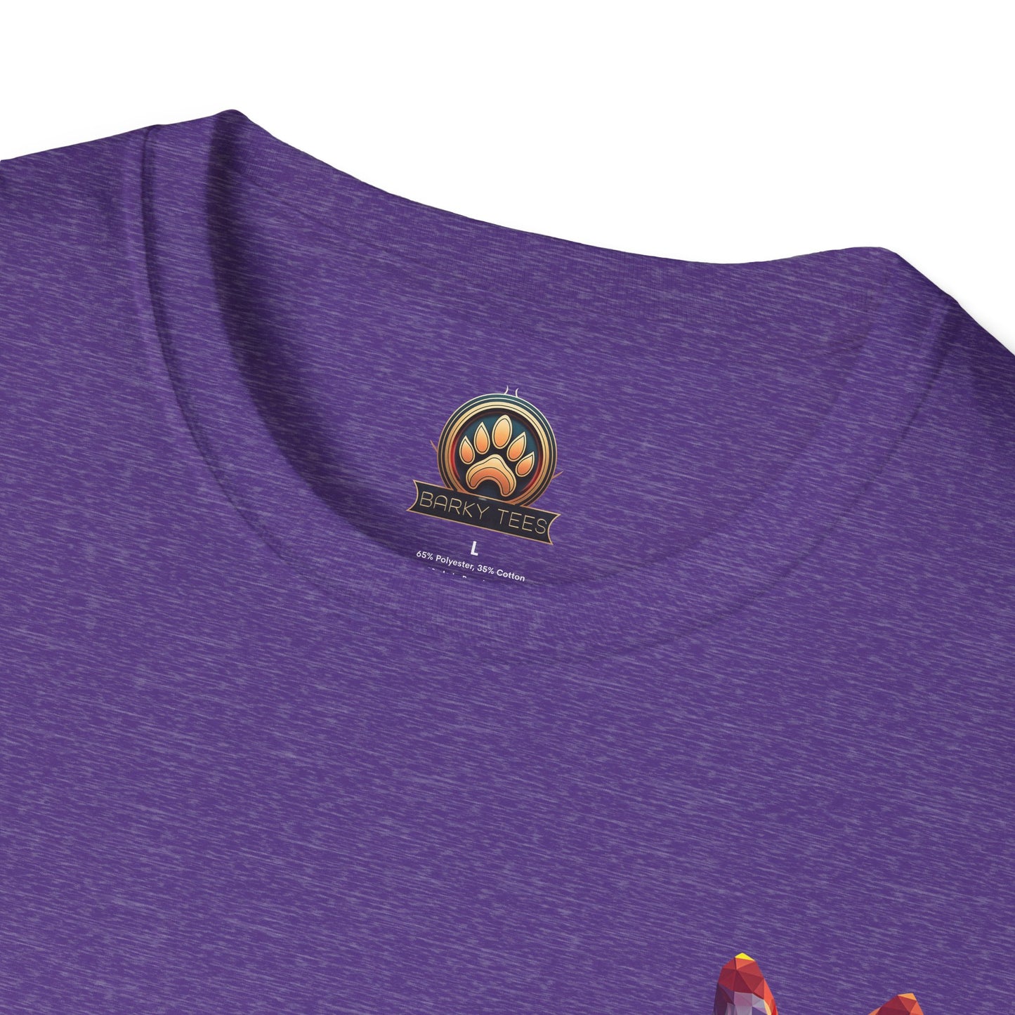 Polygon Style French Bull Dog T-Shirt - Pocket & Large Back Print