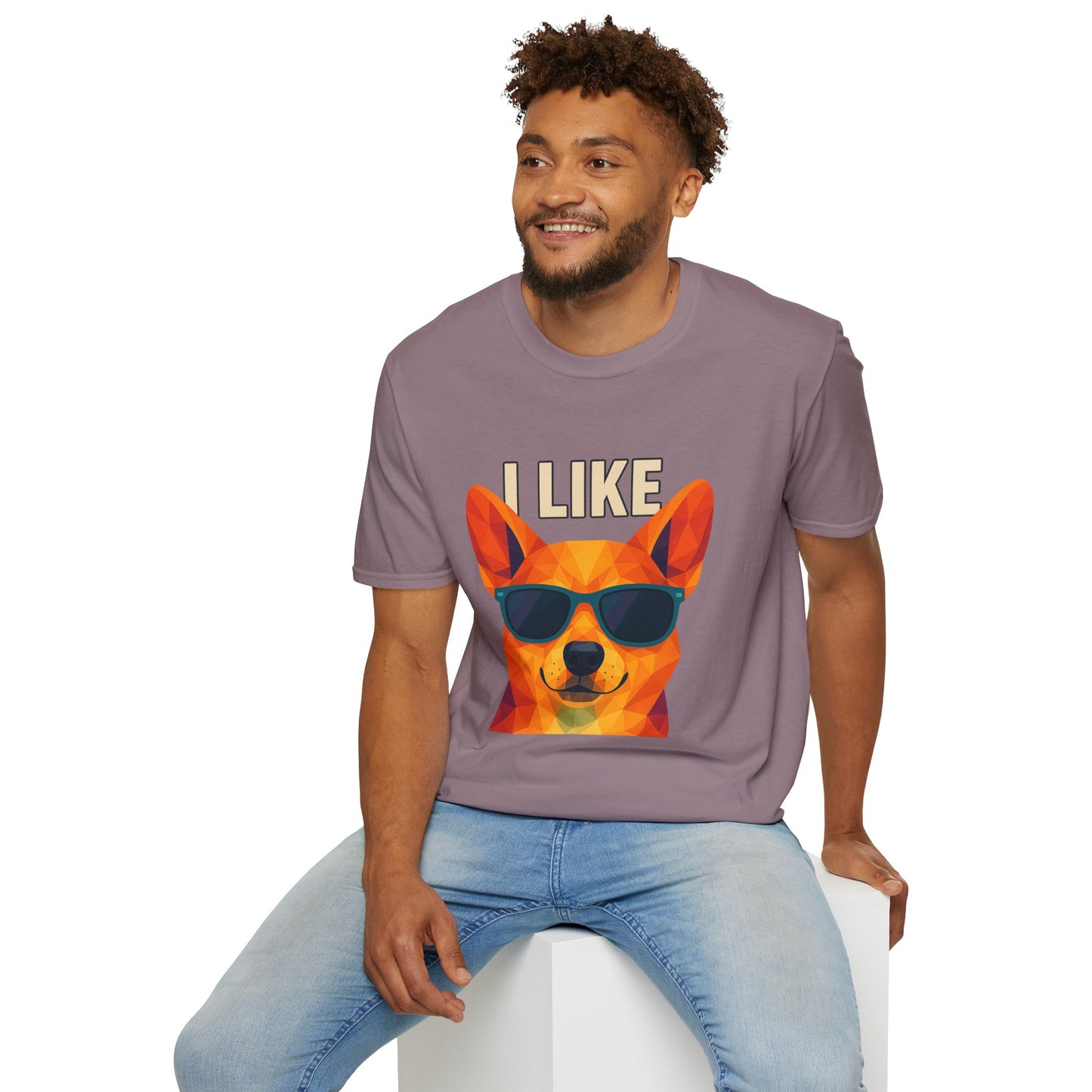 I Like Corgi Butts Tee - Large Front and Back Print