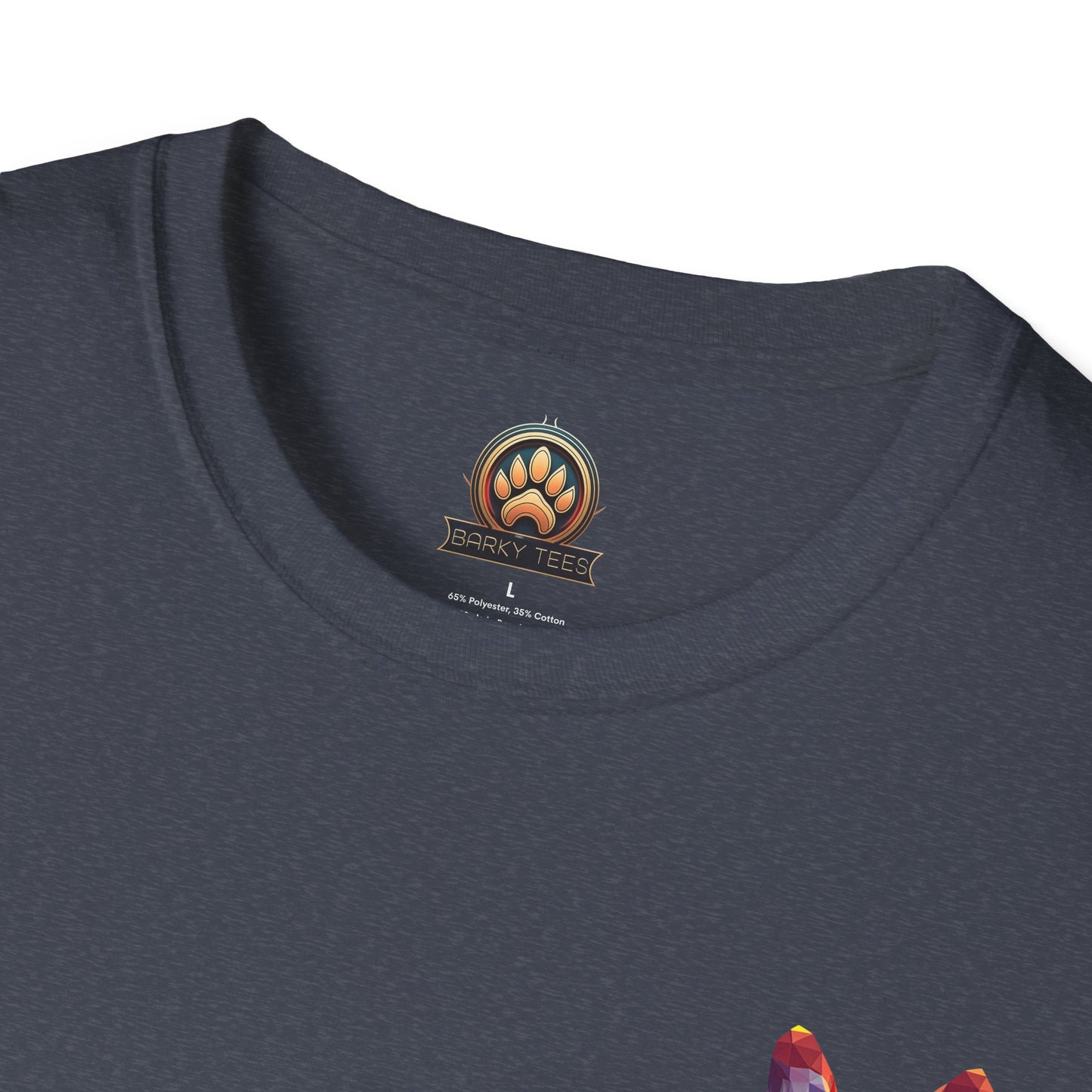 Polygon Style French Bull Dog T-Shirt - Pocket & Large Back Print