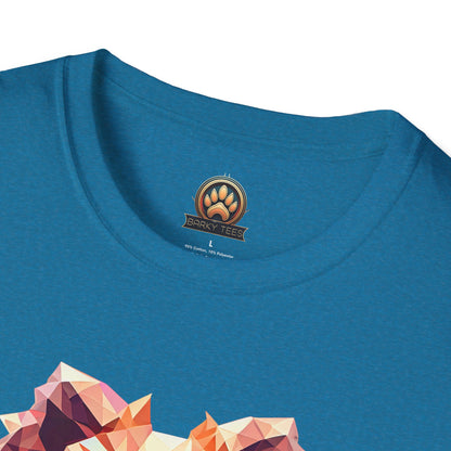 Polygon Pomeranian Tee - Large Front Print