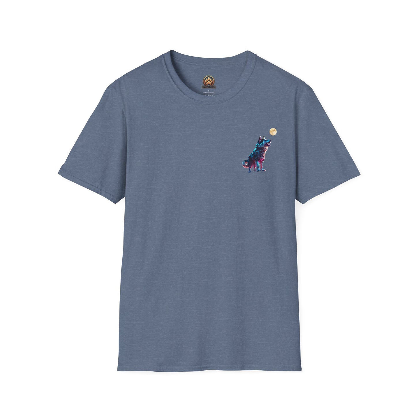 Polygon Alaskan Husky Tee - Pocket & Large Back Print