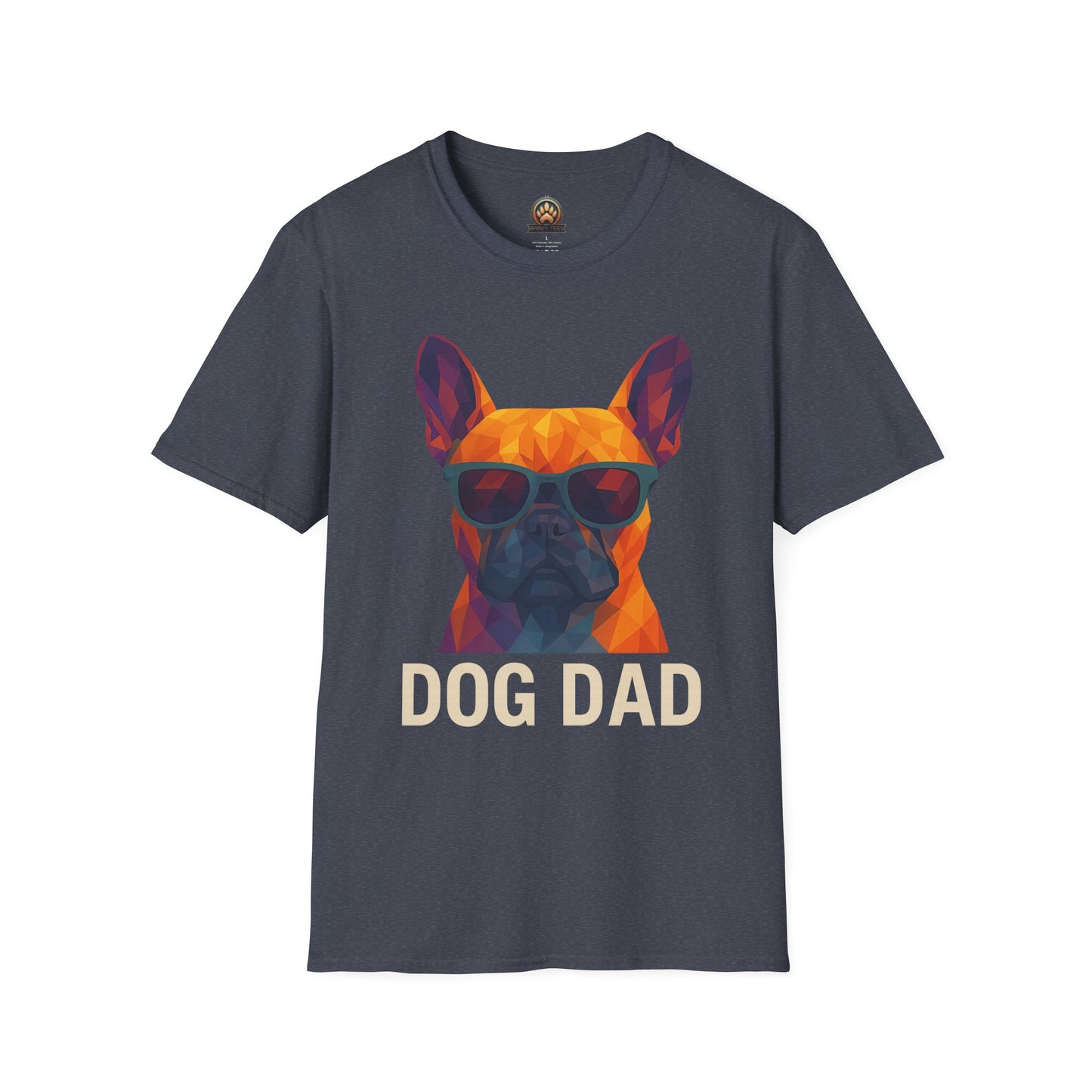 Dog Dad Tee - Large Front Print