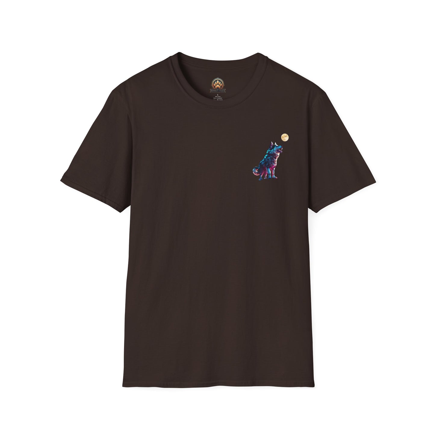 Polygon Alaskan Husky Tee - Pocket & Large Back Print
