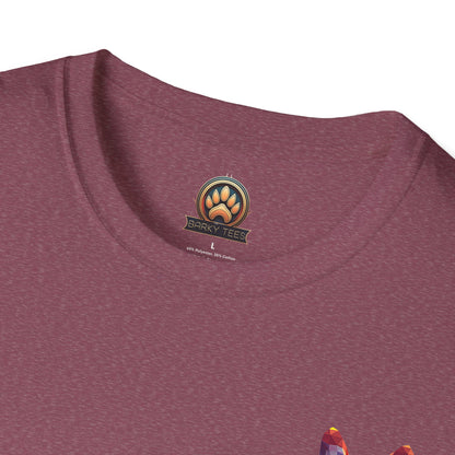 Polygon Style French Bull Dog T-Shirt - Pocket & Large Back Print