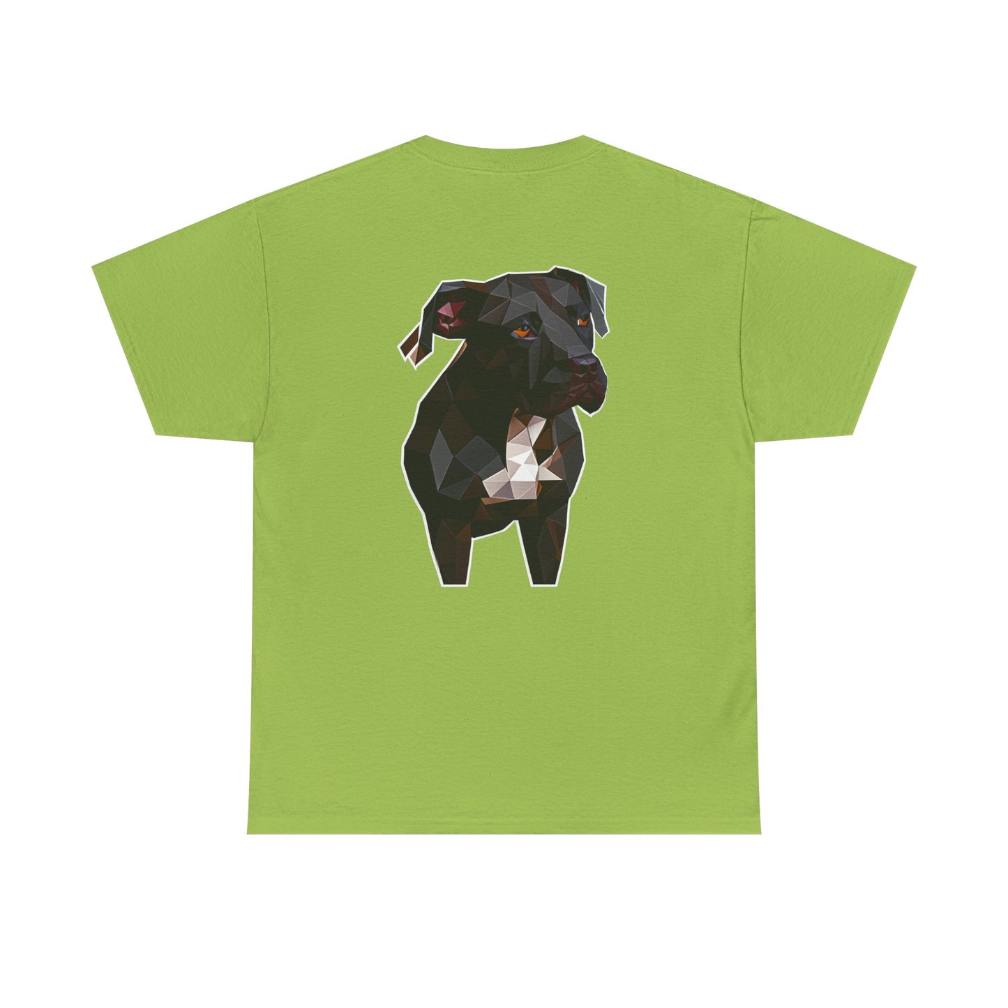 Polygon Pitbull Tee - Pocket & Large Back Print