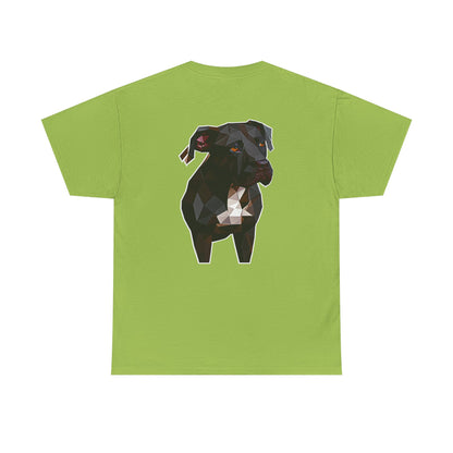 Polygon Pitbull Tee - Pocket & Large Back Print