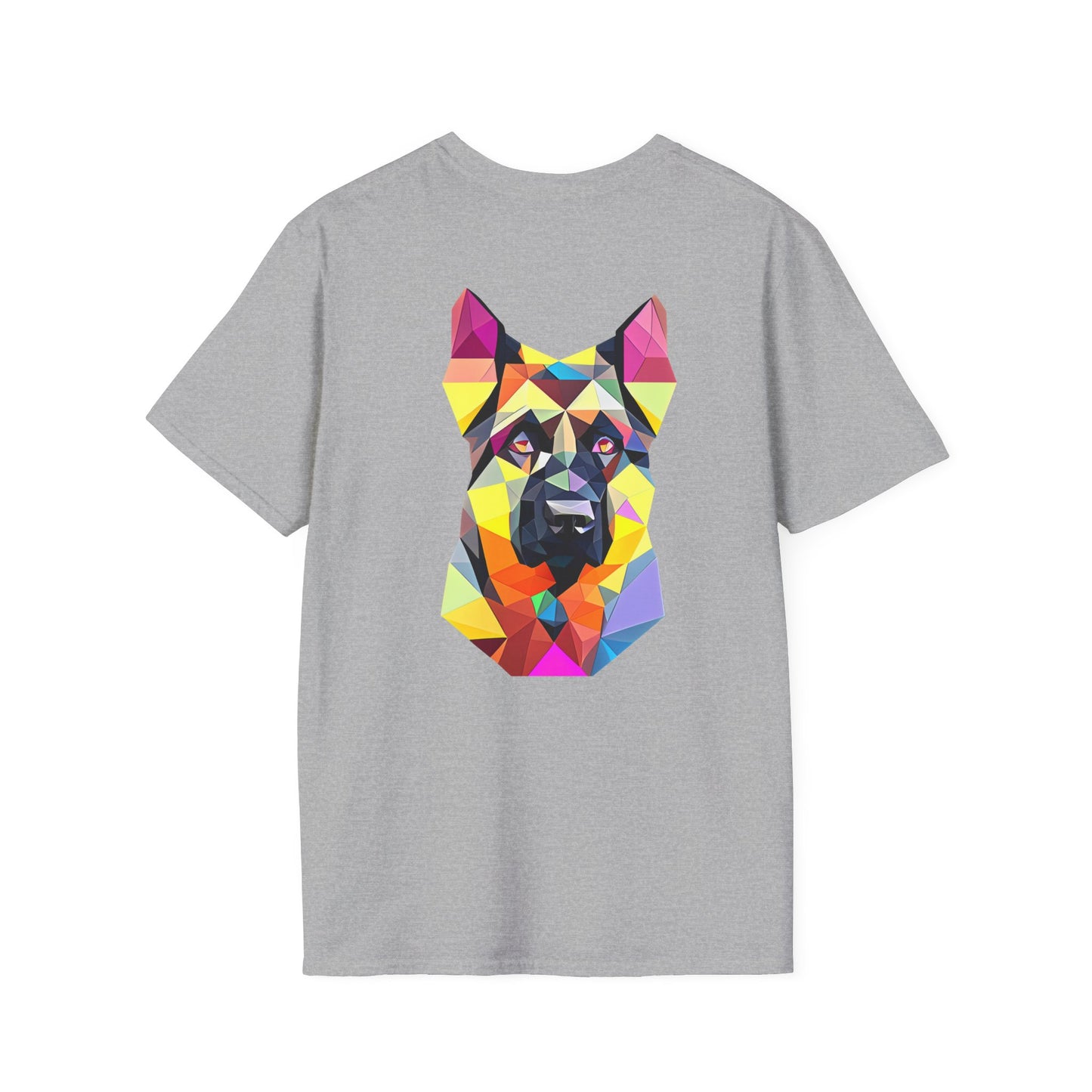 German Shepherd Tee - Pocket & Large Back Print