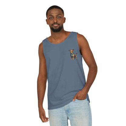 Polygon Chiweenie Tank Top - Front Pocket Print Only