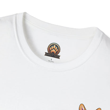 Dapper Corgi Tee - Pocket & Large Back Print
