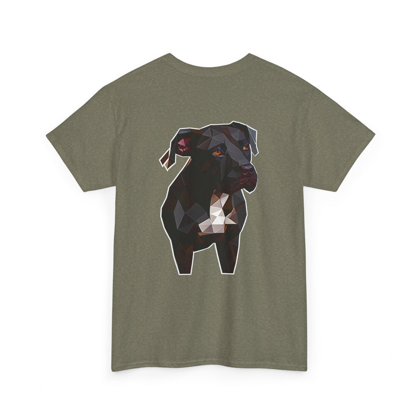 Polygon Pitbull Tee - Pocket & Large Back Print