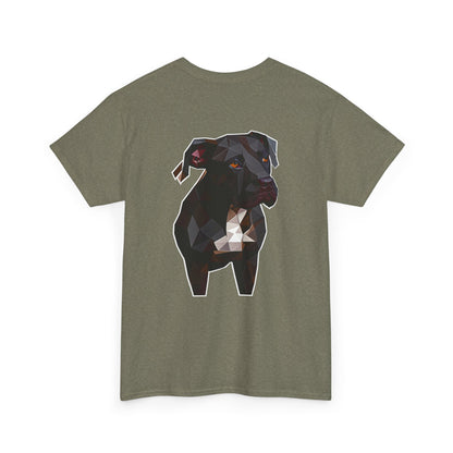 Polygon Pitbull Tee - Pocket & Large Back Print