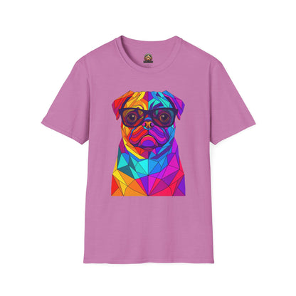 Professor Pug Tee - Large Front Print