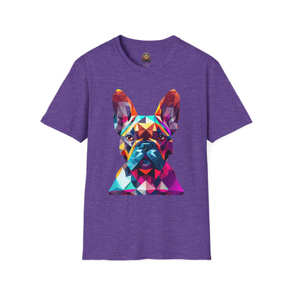 Polygon French Bulldog Tee - Large Front Print