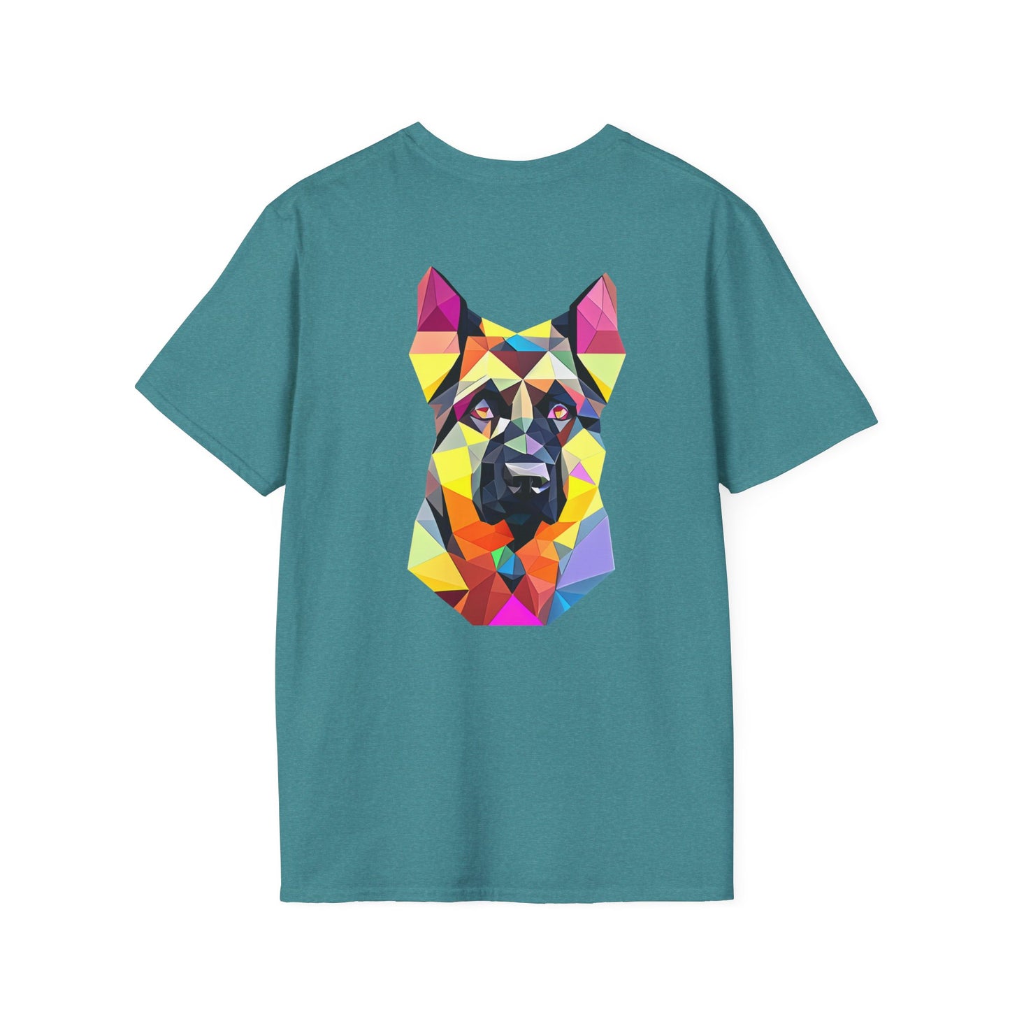 German Shepherd Tee - Pocket & Large Back Print