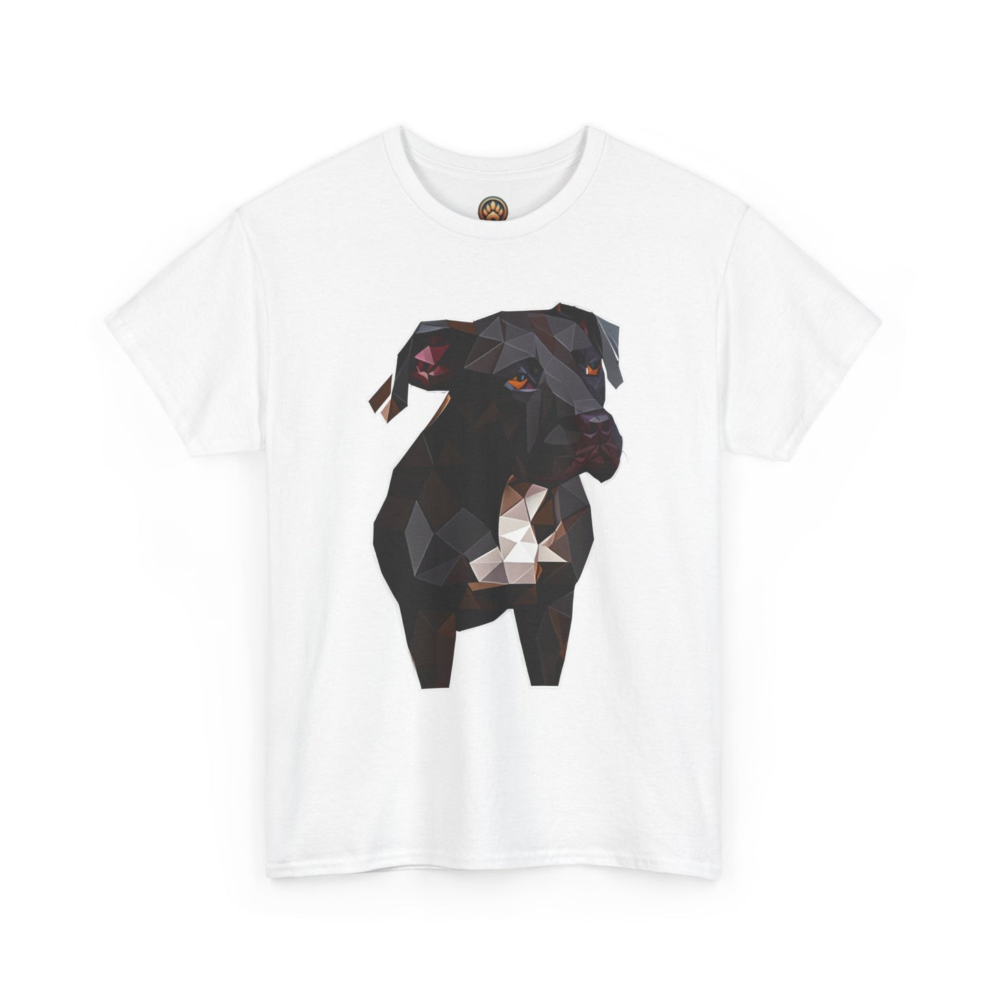 Polygon Pitbull Tee - Large Front Print