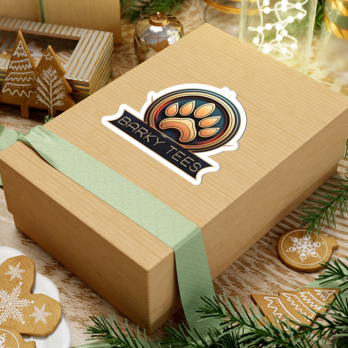 Barky Tees Logo Sticker