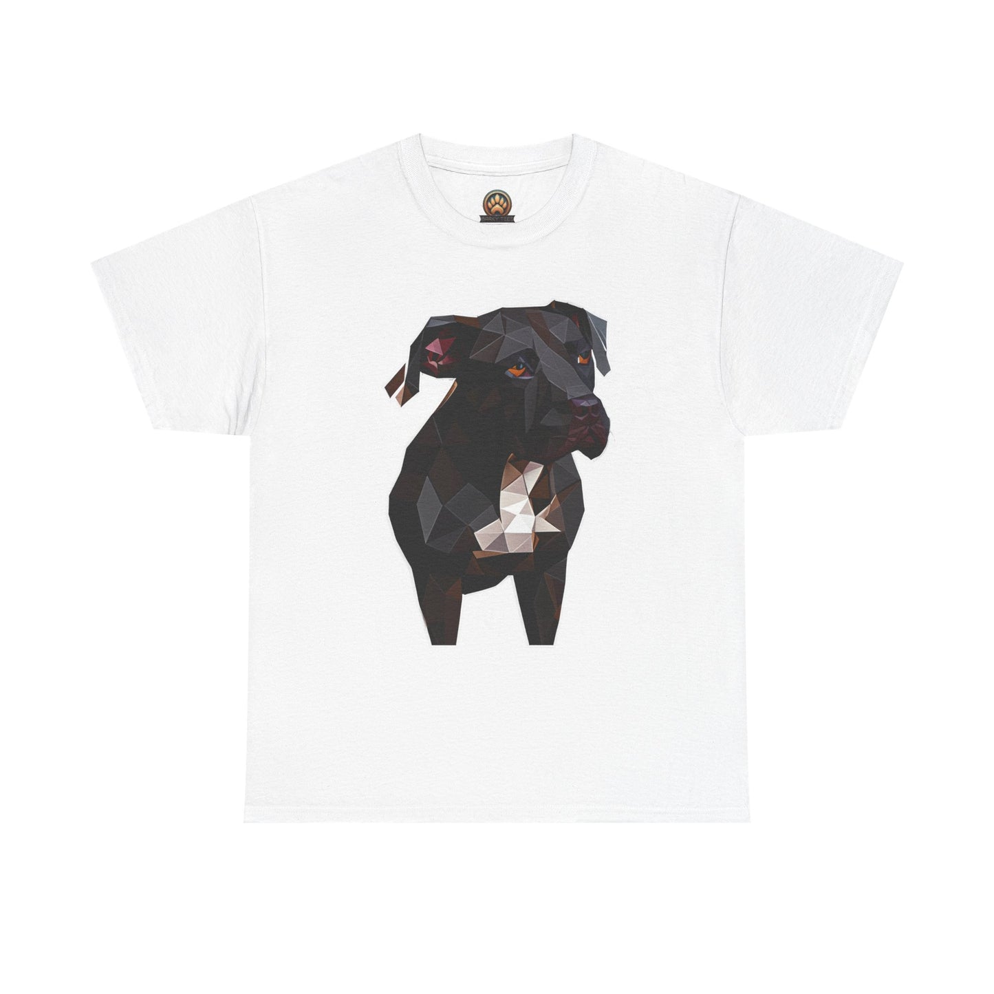 Polygon Pitbull Tee - Large Front Print