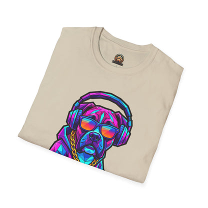 DJ BoxerTee - Large Front Print