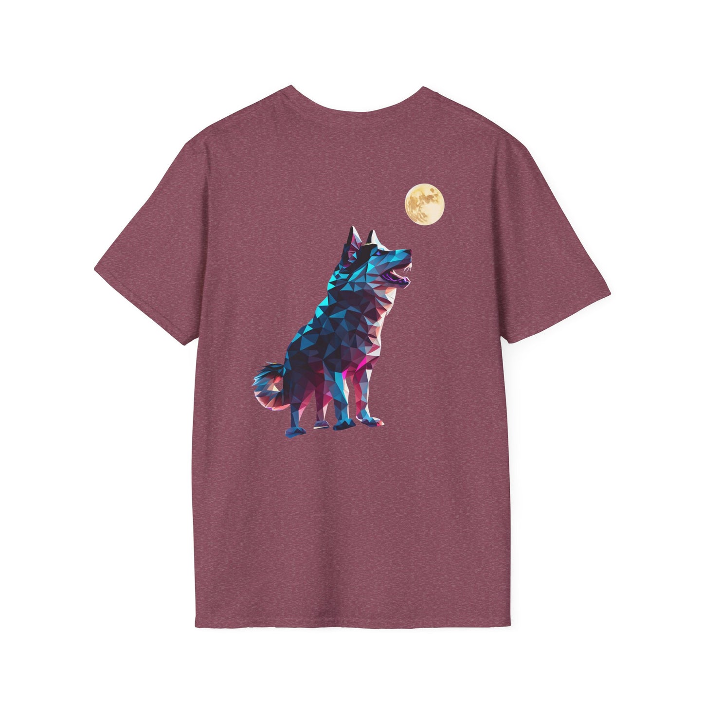 Polygon Alaskan Husky Tee - Pocket & Large Back Print