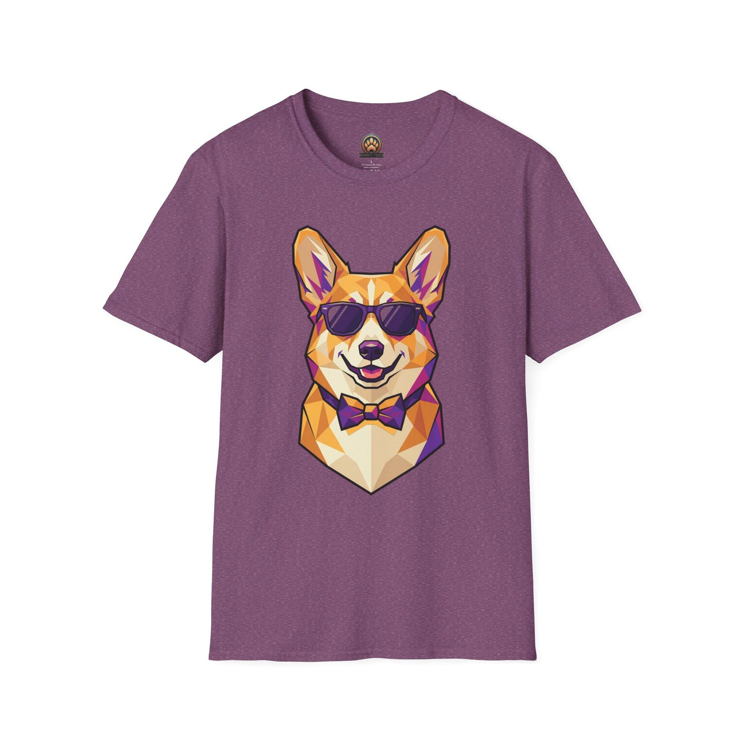 Dapper Corgi Tee - Large Front Print