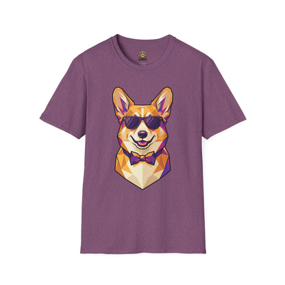 Dapper Corgi Tee - Large Front Print
