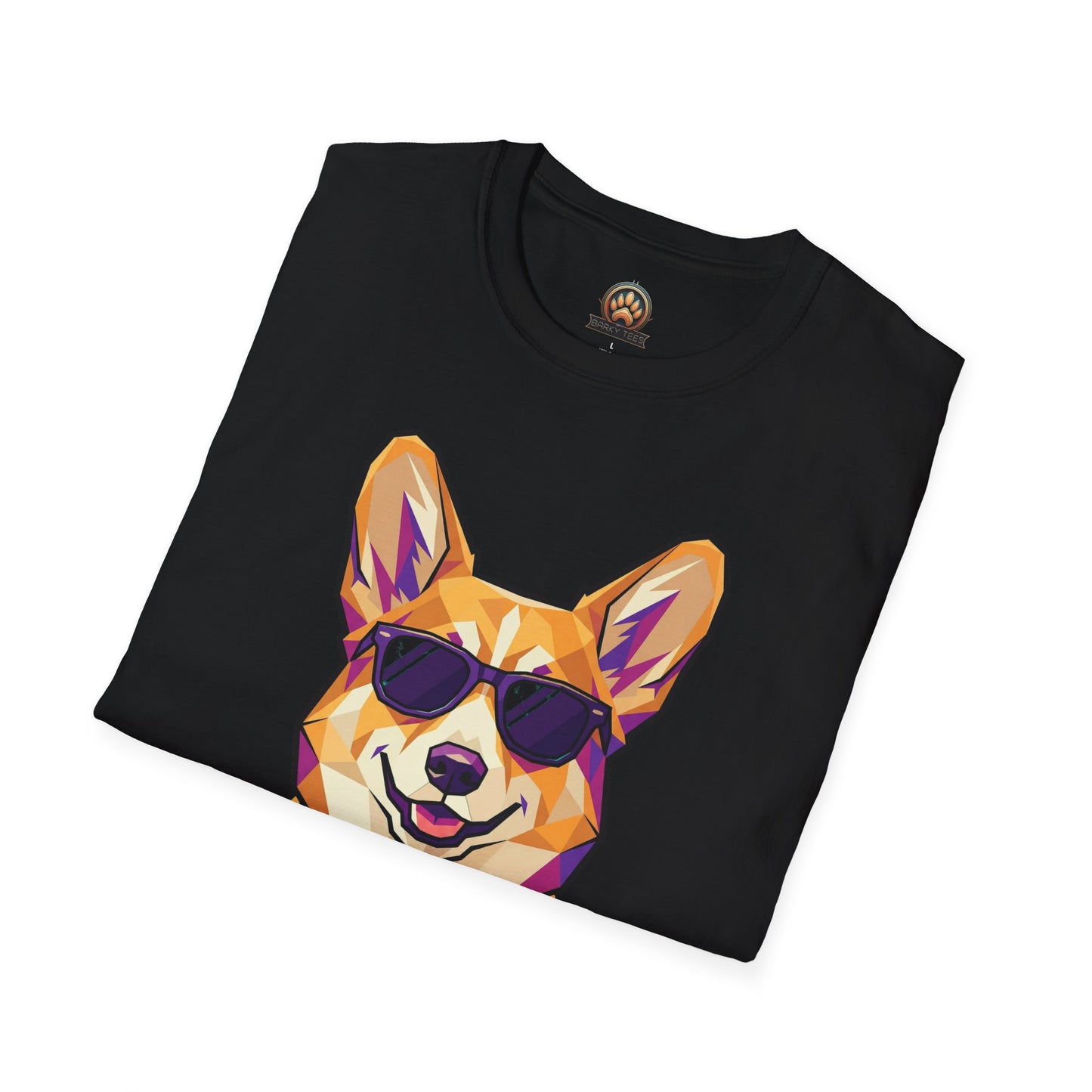 Dapper Corgi Tee - Large Front Print