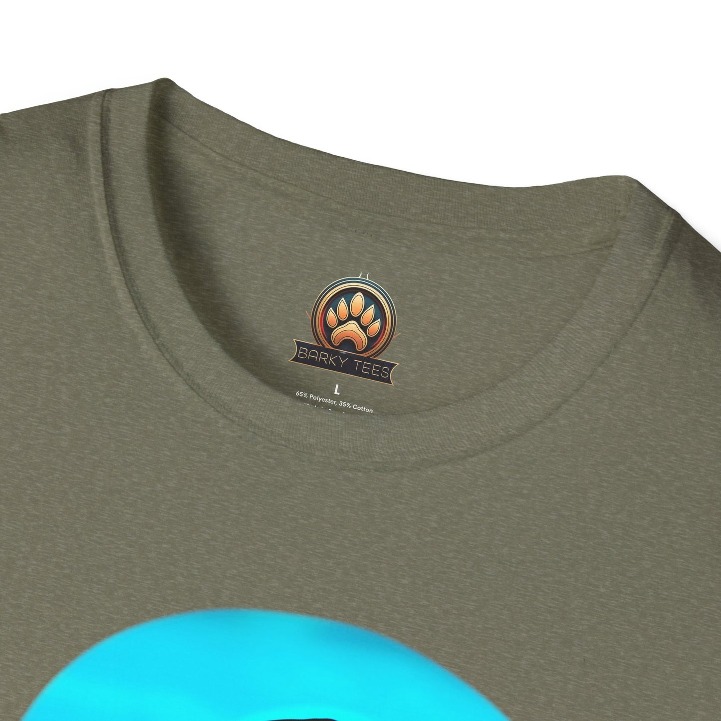 Bitcoin Dachshund Tee - Large Front Print