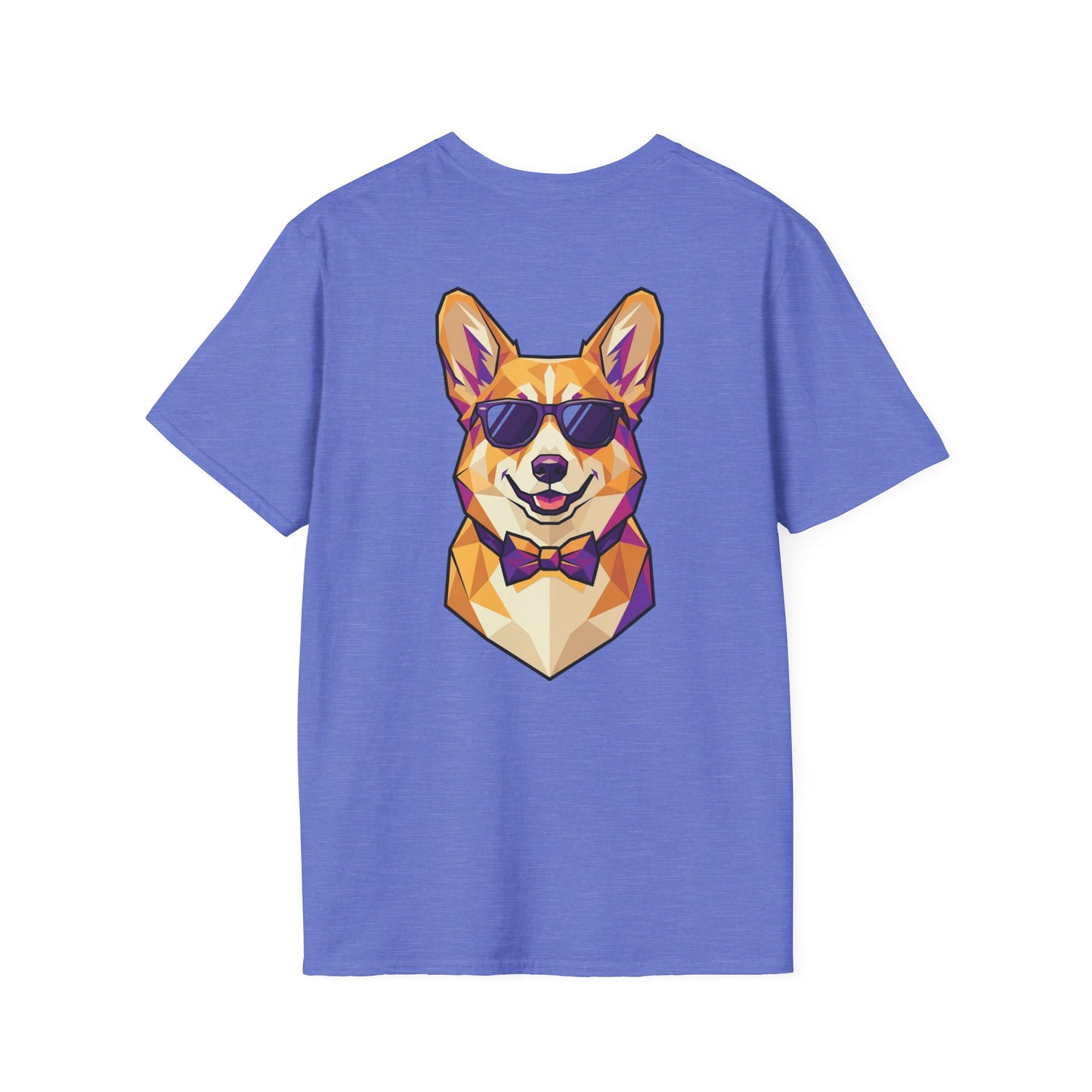 Dapper Corgi Tee - Pocket & Large Back Print