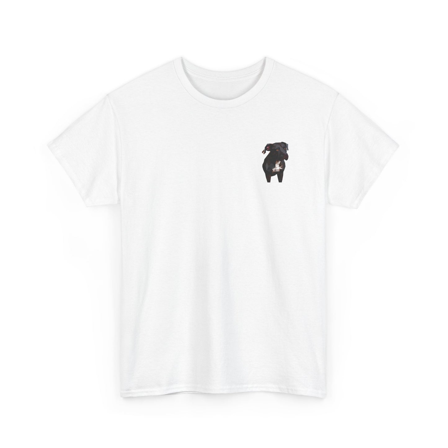 Polygon Pitbull Tee - Pocket & Large Back Print