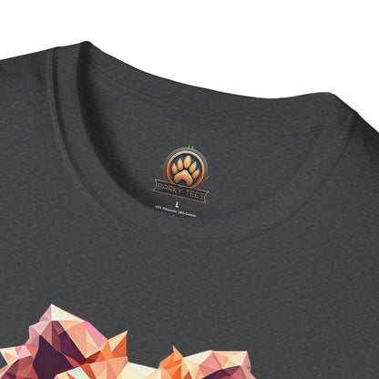 Polygon Pomeranian Tee - Large Front Print