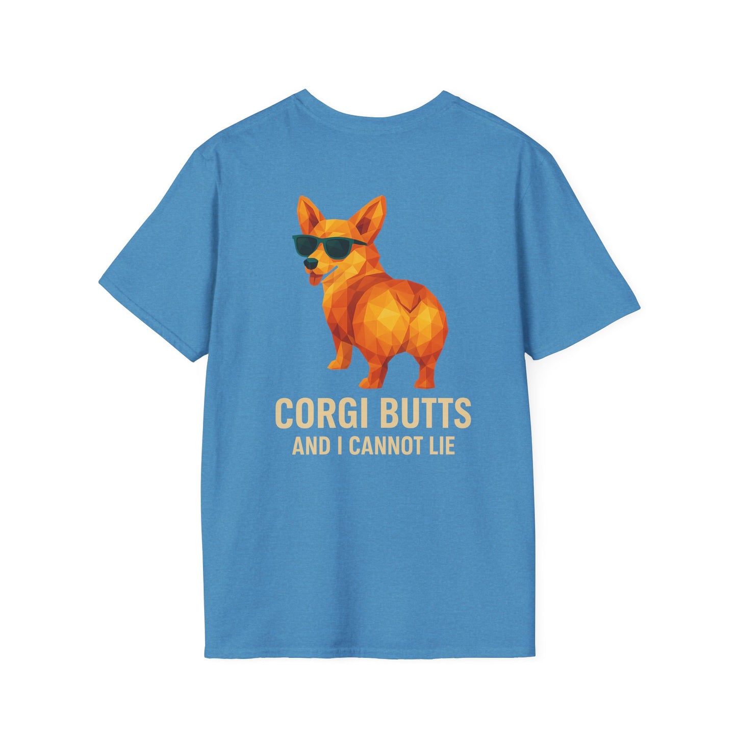 I Like Corgi Butts Tee - Large Front and Back Print
