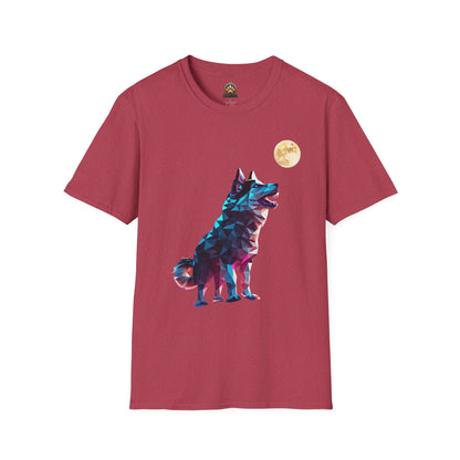 Polygon Alaskan Husky Tee - Large Front Print