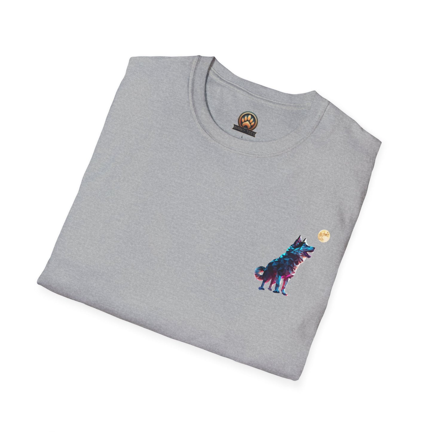 Polygon Alaskan Husky Tee - Pocket & Large Back Print
