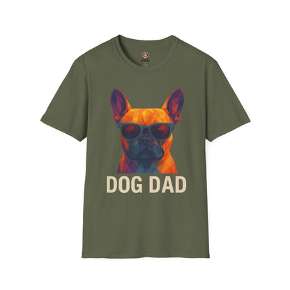 Dog Dad Tee - Large Front Print