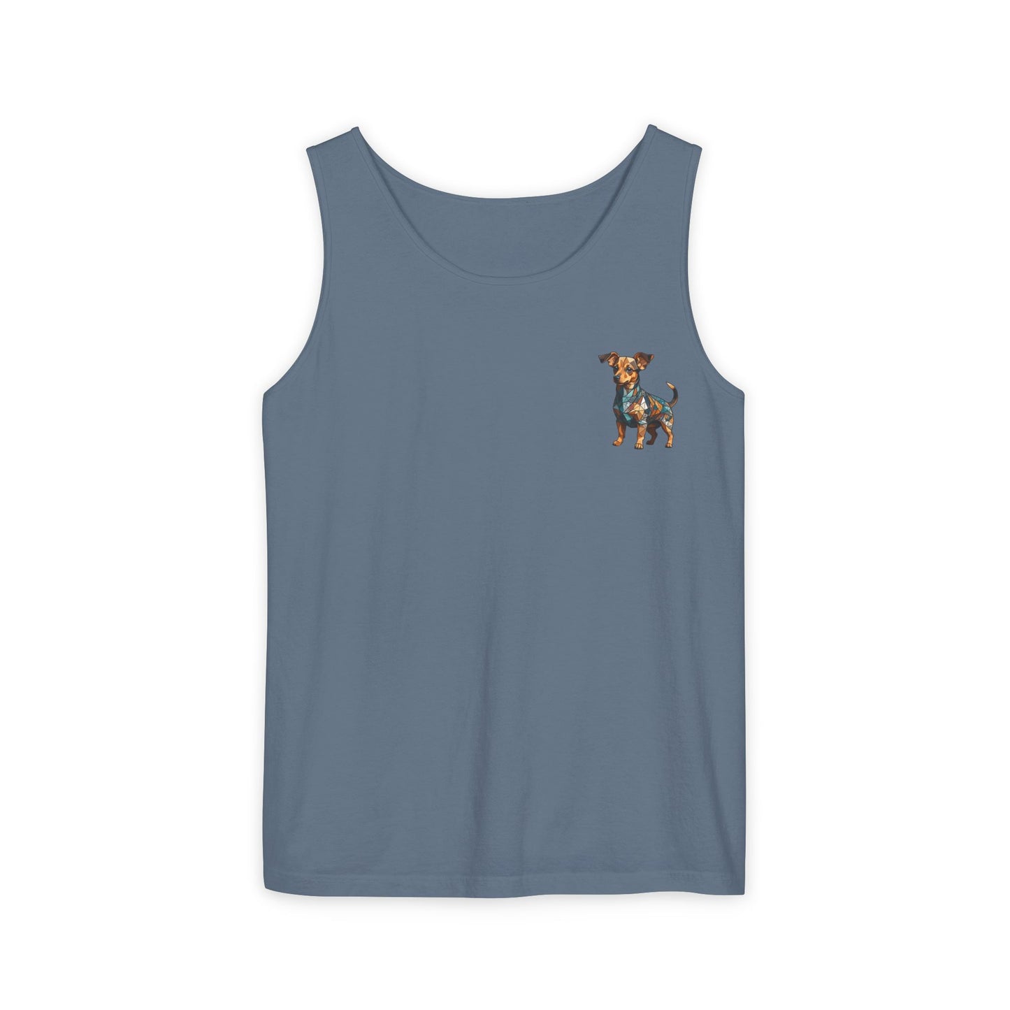 Polygon Chiweenie Tank Top - Front Pocket Print Only