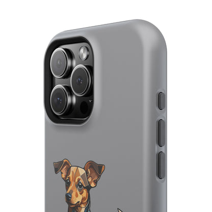 Polygon Style Pop Art Chiweenie Dog iPhone Phone Case