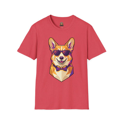 Dapper Corgi Tee - Large Front Print