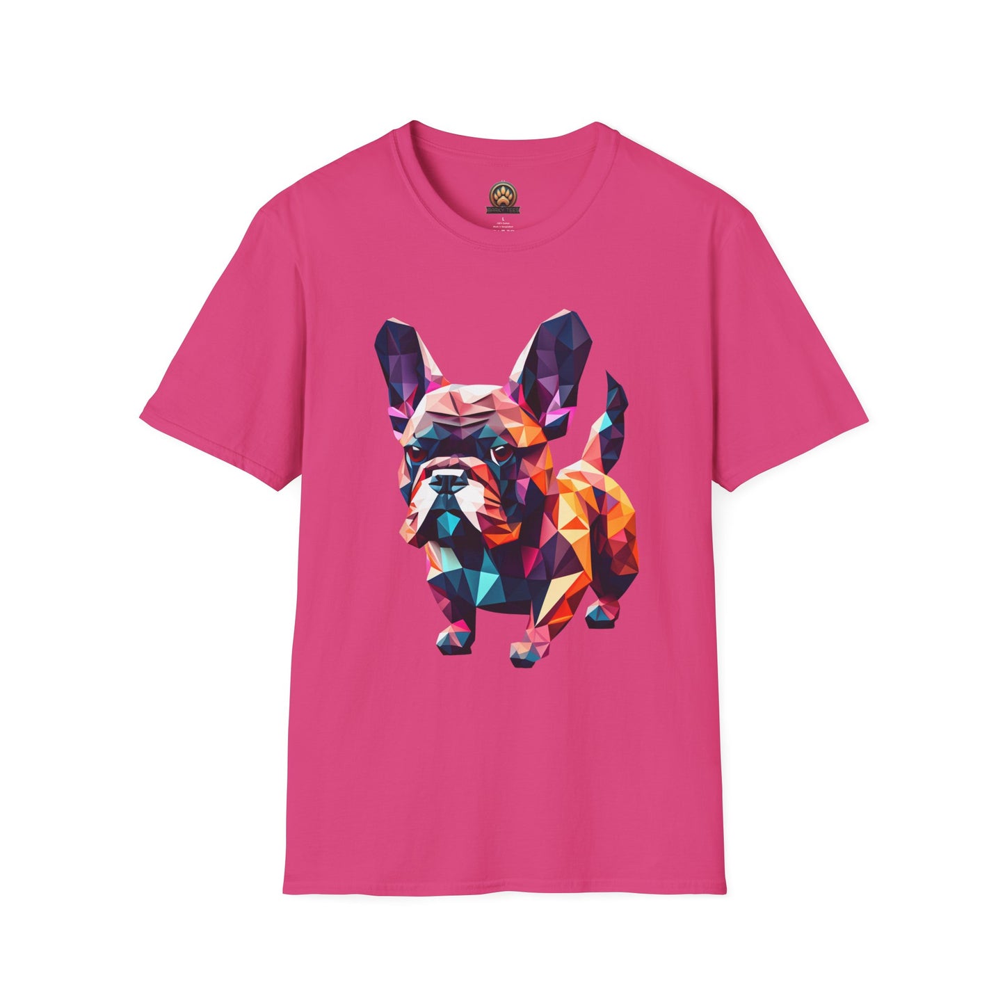 Full Frenchie Tee - Large Front Print