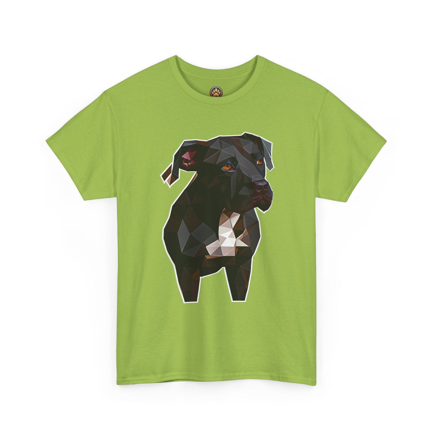 Polygon Pitbull Tee - Large Front Print